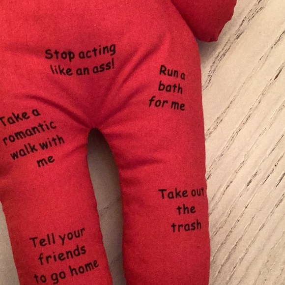 Bad Boyfriend Voodoo Doll with 25 desirable boyfriend qualities and 10 pearl - Picture 9 of 10